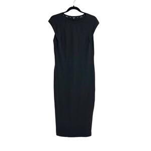 Public Rec Pima Cotton Black Midi Dress Go To Dress Size Medium